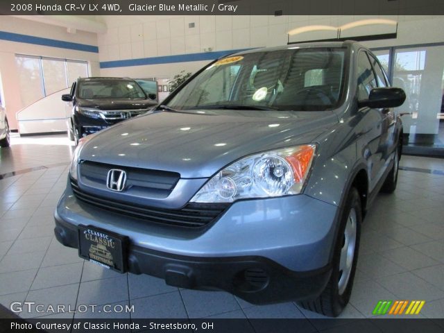 2008 Honda CR-V LX 4WD in Glacier Blue Metallic