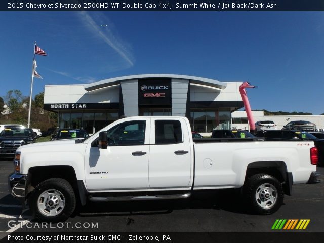 2015 Chevrolet Silverado 2500HD WT Double Cab 4x4 in Summit White