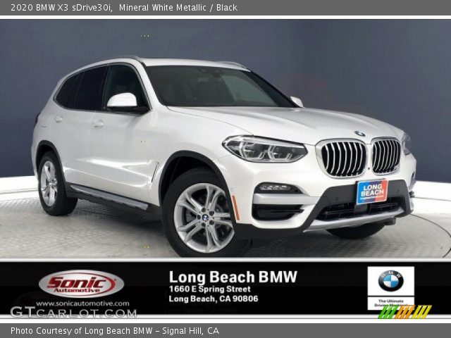 2020 BMW X3 sDrive30i in Mineral White Metallic
