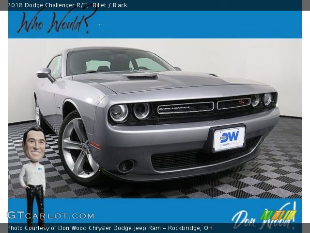 2018 Dodge Challenger R/T in Billet