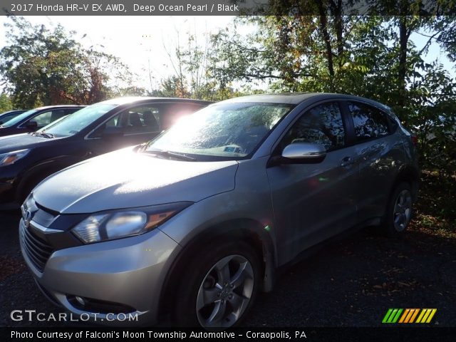 2017 Honda HR-V EX AWD in Deep Ocean Pearl