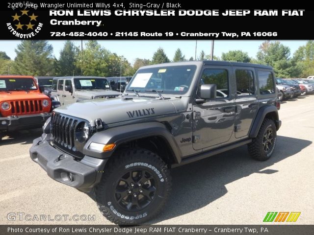 2020 Jeep Wrangler Unlimited Willys 4x4 in Sting-Gray