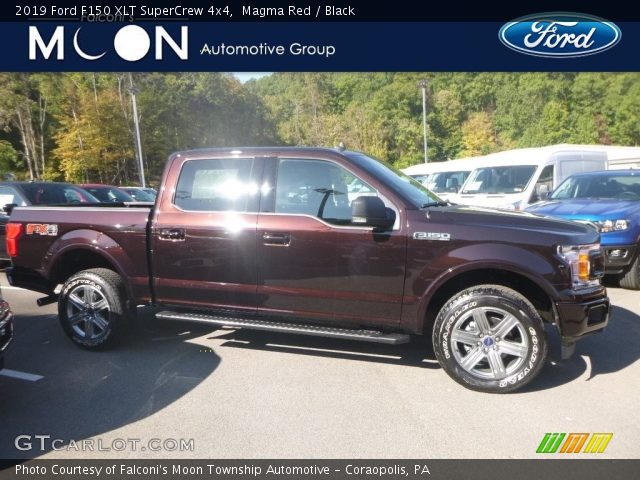 2019 Ford F150 XLT SuperCrew 4x4 in Magma Red