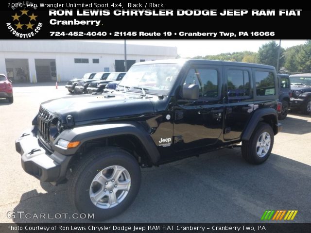 2020 Jeep Wrangler Unlimited Sport 4x4 in Black