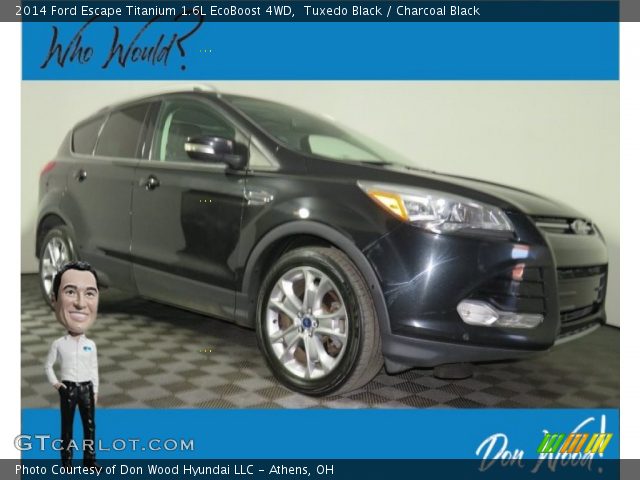 2014 Ford Escape Titanium 1.6L EcoBoost 4WD in Tuxedo Black