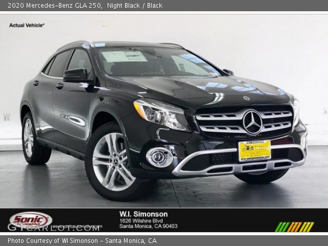 2020 Mercedes-Benz GLA 250 in Night Black