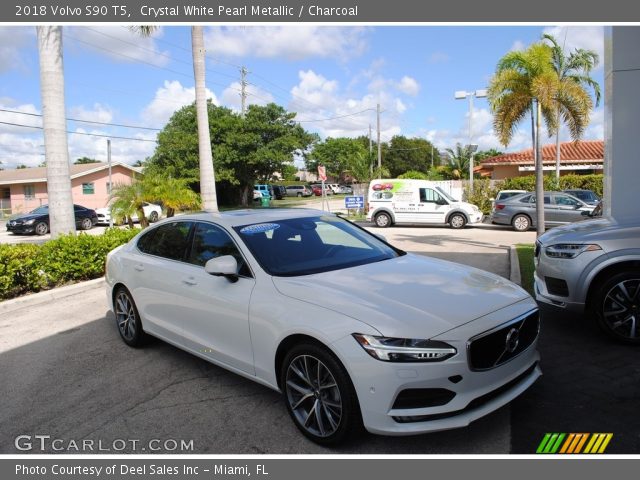 2018 Volvo S90 T5 in Crystal White Pearl Metallic