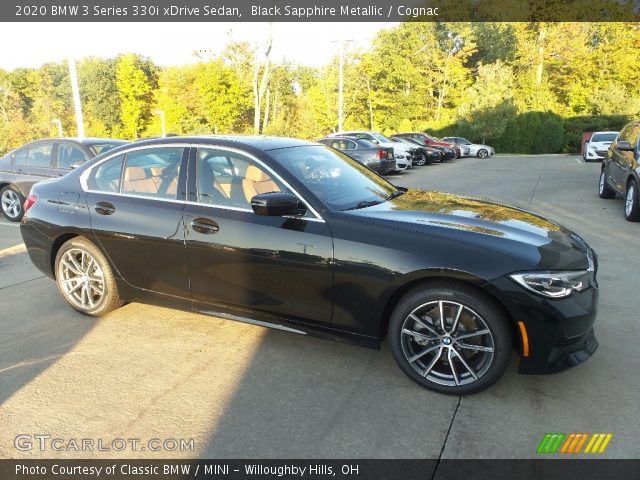 2020 BMW 3 Series 330i xDrive Sedan in Black Sapphire Metallic