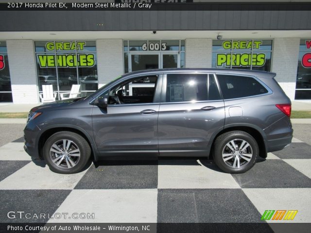 2017 Honda Pilot EX in Modern Steel Metallic