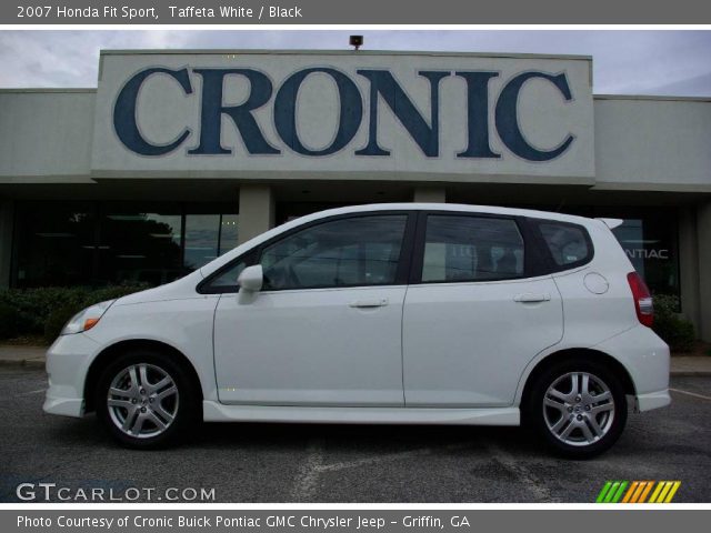 2007 Honda Fit Sport in Taffeta White