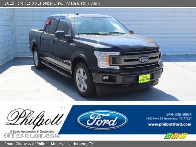 2019 Ford F150 XLT SuperCrew in Agate Black