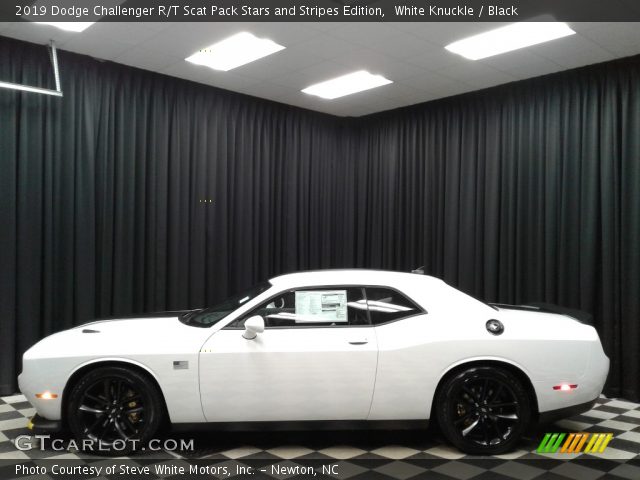 2019 Dodge Challenger R/T Scat Pack Stars and Stripes Edition in White Knuckle