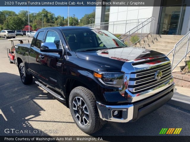 2020 Toyota Tundra Limited Double Cab 4x4 in Midnight Black Metallic