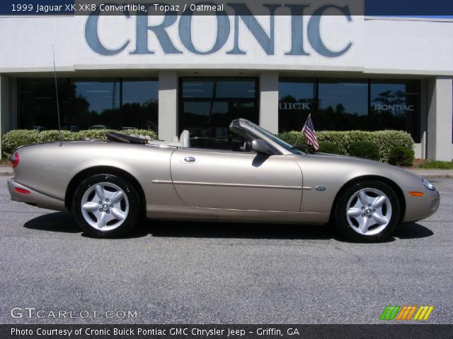 1999 Jaguar XK XK8 Convertible in Topaz