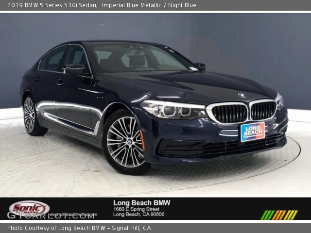 2019 BMW 5 Series 530i Sedan in Imperial Blue Metallic