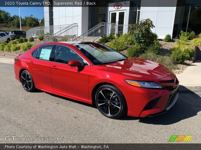 2020 Toyota Camry TRD in Supersonic Red