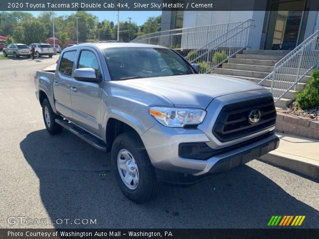 2020 Toyota Tacoma SR Double Cab 4x4 in Silver Sky Metallic