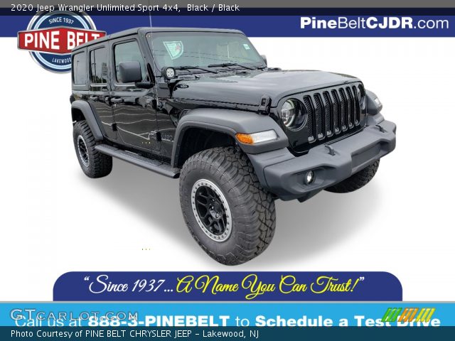 2020 Jeep Wrangler Unlimited Sport 4x4 in Black