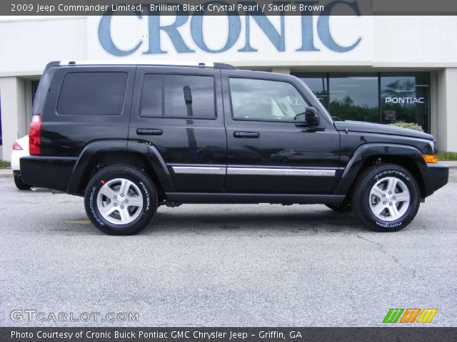 2009 Jeep Commander Limited in Brilliant Black Crystal Pearl