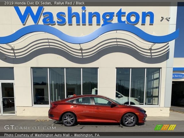 2019 Honda Civic EX Sedan in Rallye Red