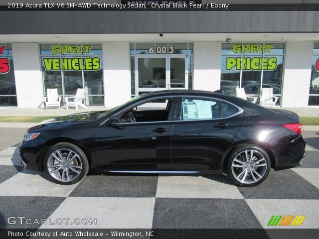 2019 Acura TLX V6 SH-AWD Technology Sedan in Crystal Black Pearl