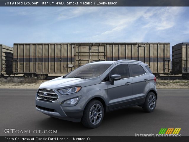 2019 Ford EcoSport Titanium 4WD in Smoke Metallic