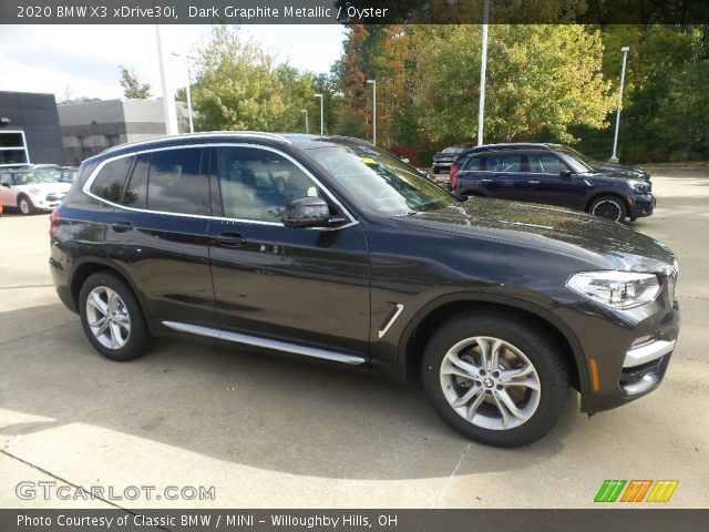 2020 BMW X3 xDrive30i in Dark Graphite Metallic