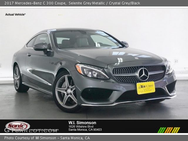 2017 Mercedes-Benz C 300 Coupe in Selenite Grey Metallic