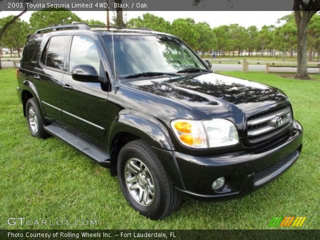 2003 Toyota Sequoia Limited 4WD in Black