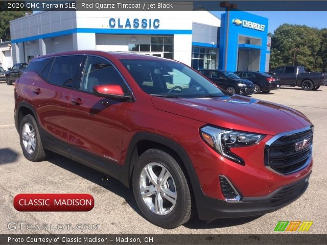 2020 GMC Terrain SLE in Red Quartz Tintcoat