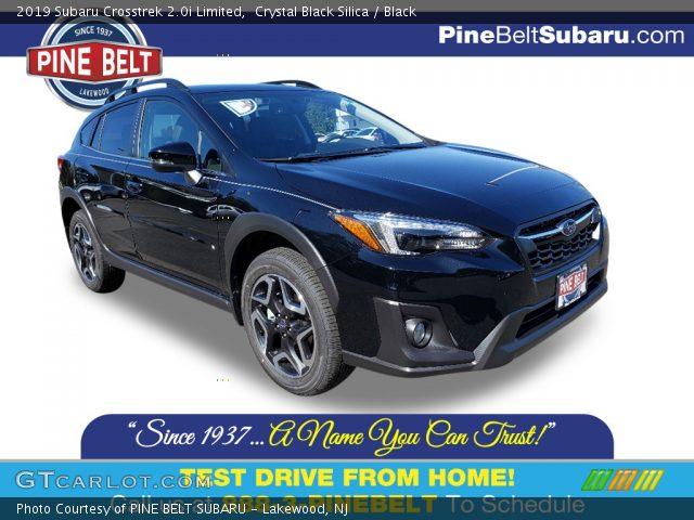 2019 Subaru Crosstrek 2.0i Limited in Crystal Black Silica