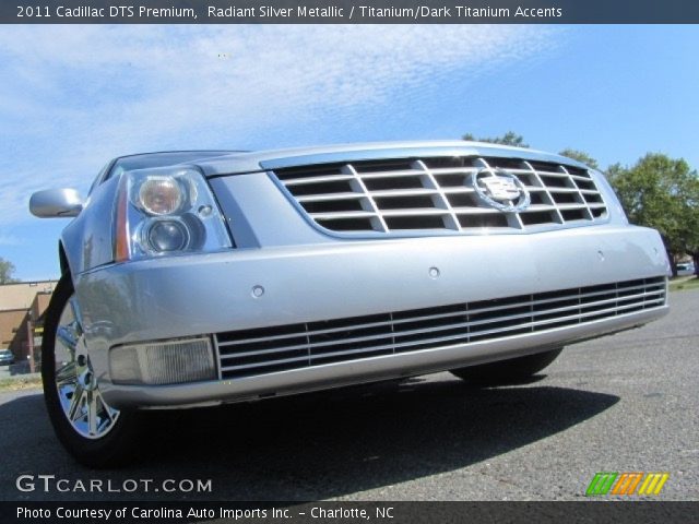 2011 Cadillac DTS Premium in Radiant Silver Metallic