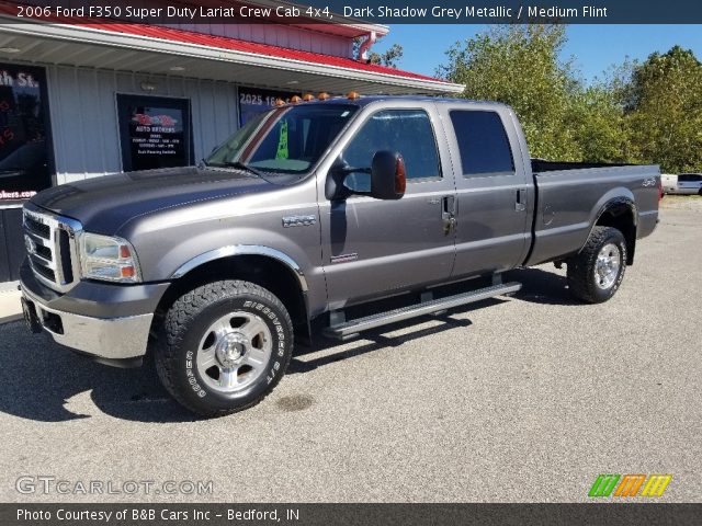 2006 Ford F350 Super Duty Lariat Crew Cab 4x4 in Dark Shadow Grey Metallic