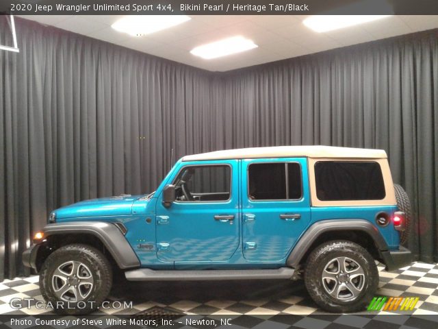 2020 Jeep Wrangler Unlimited Sport 4x4 in Bikini Pearl