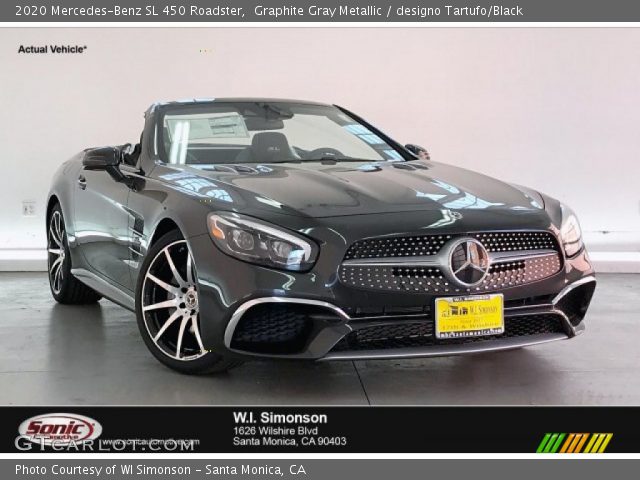 2020 Mercedes-Benz SL 450 Roadster in Graphite Gray Metallic