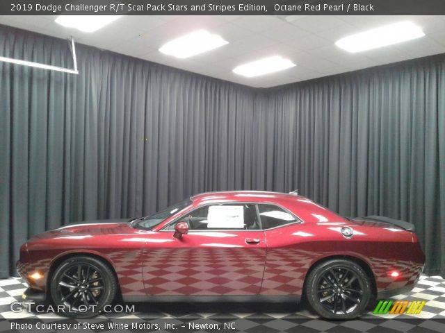 2019 Dodge Challenger R/T Scat Pack Stars and Stripes Edition in Octane Red Pearl