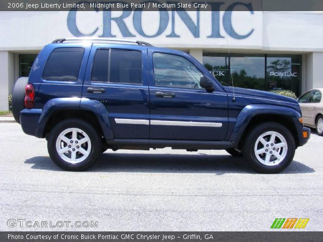 2006 Jeep Liberty Limited in Midnight Blue Pearl