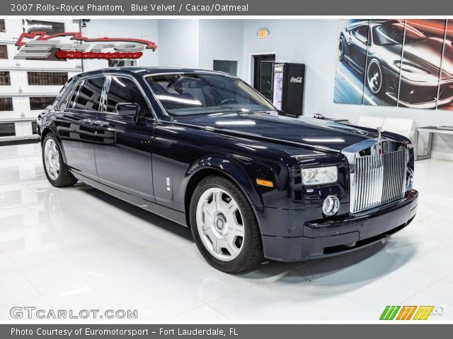2007 Rolls-Royce Phantom  in Blue Velvet