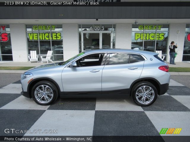 2019 BMW X2 sDrive28i in Glacier Silver Metallic