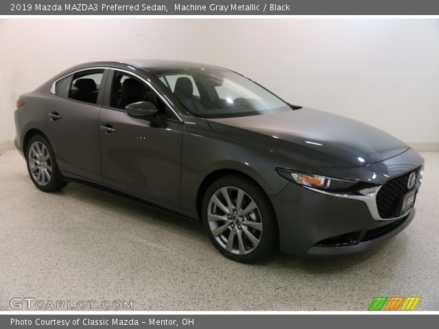 2019 Mazda MAZDA3 Preferred Sedan in Machine Gray Metallic