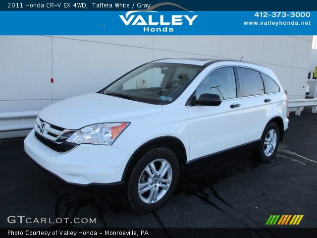 2011 Honda CR-V EX 4WD in Taffeta White