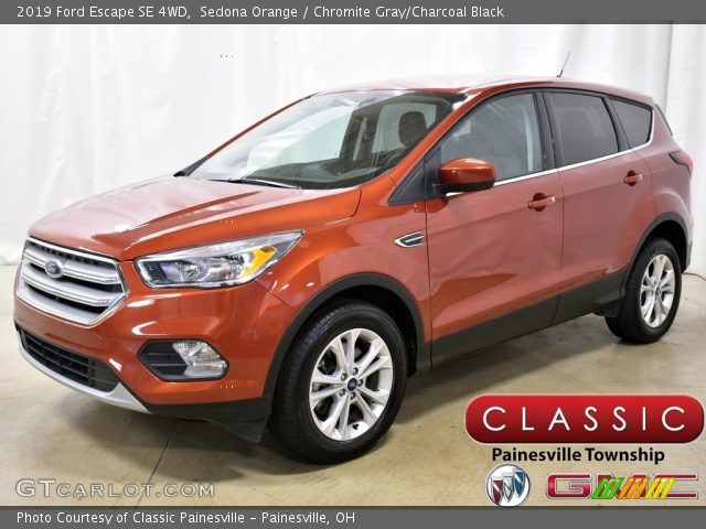 2019 Ford Escape SE 4WD in Sedona Orange