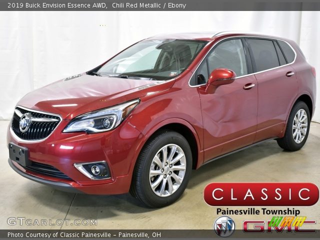 2019 Buick Envision Essence AWD in Chili Red Metallic