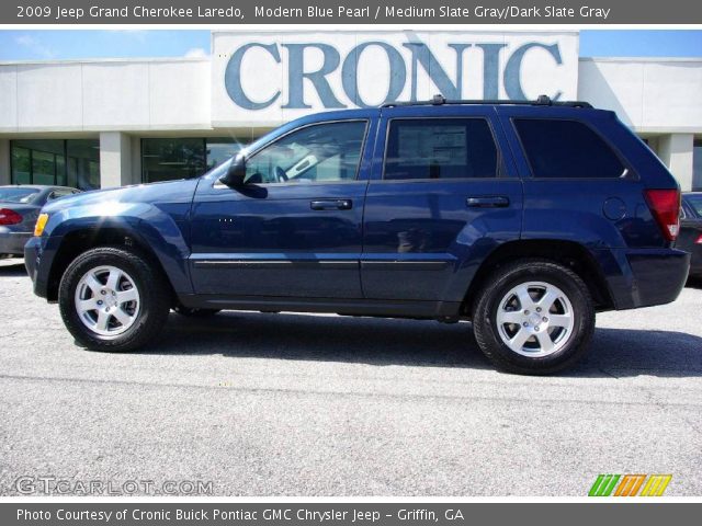 2009 Jeep Grand Cherokee Laredo in Modern Blue Pearl