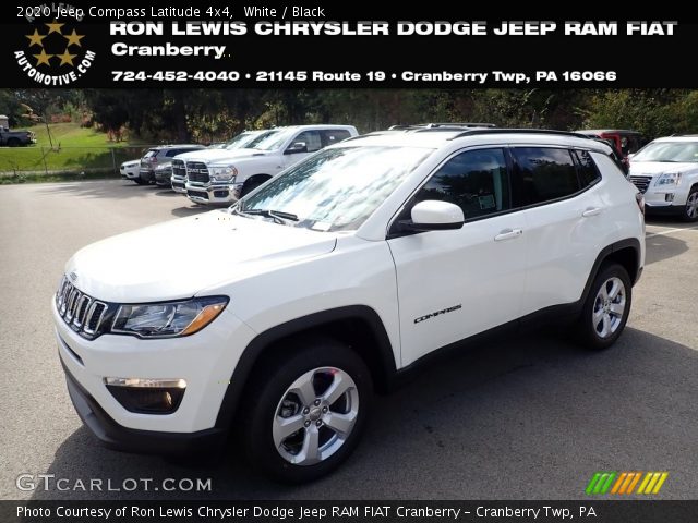 2020 Jeep Compass Latitude 4x4 in White