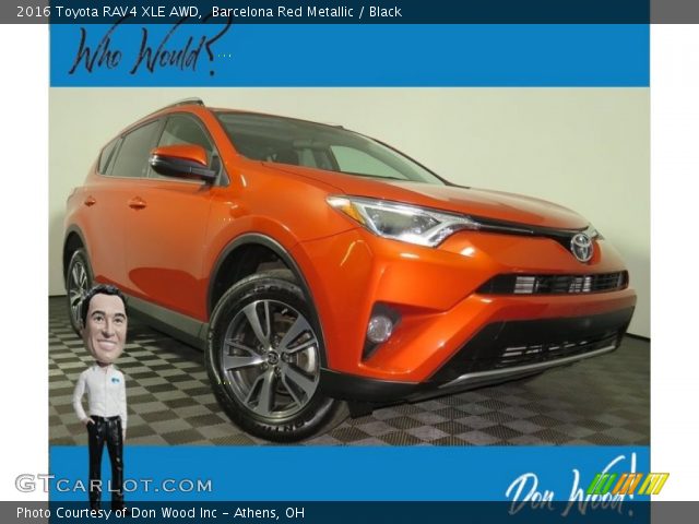 2016 Toyota RAV4 XLE AWD in Barcelona Red Metallic