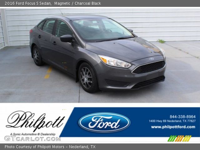 2016 Ford Focus S Sedan in Magnetic