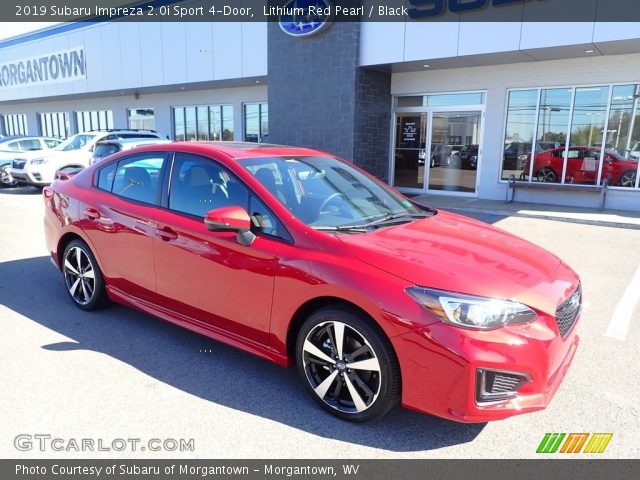 2019 Subaru Impreza 2.0i Sport 4-Door in Lithium Red Pearl