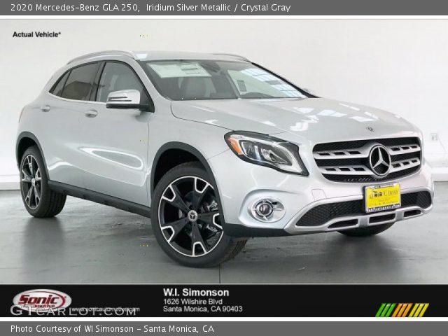 2020 Mercedes-Benz GLA 250 in Iridium Silver Metallic