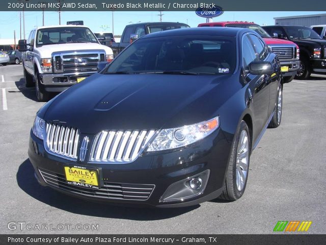 2009 Lincoln MKS AWD Sedan in Tuxedo Black Metallic